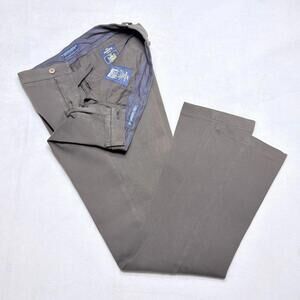 Mason’s New York Jersey Chino Pants Men’s  33W Dark Khaki Taupe Cotton